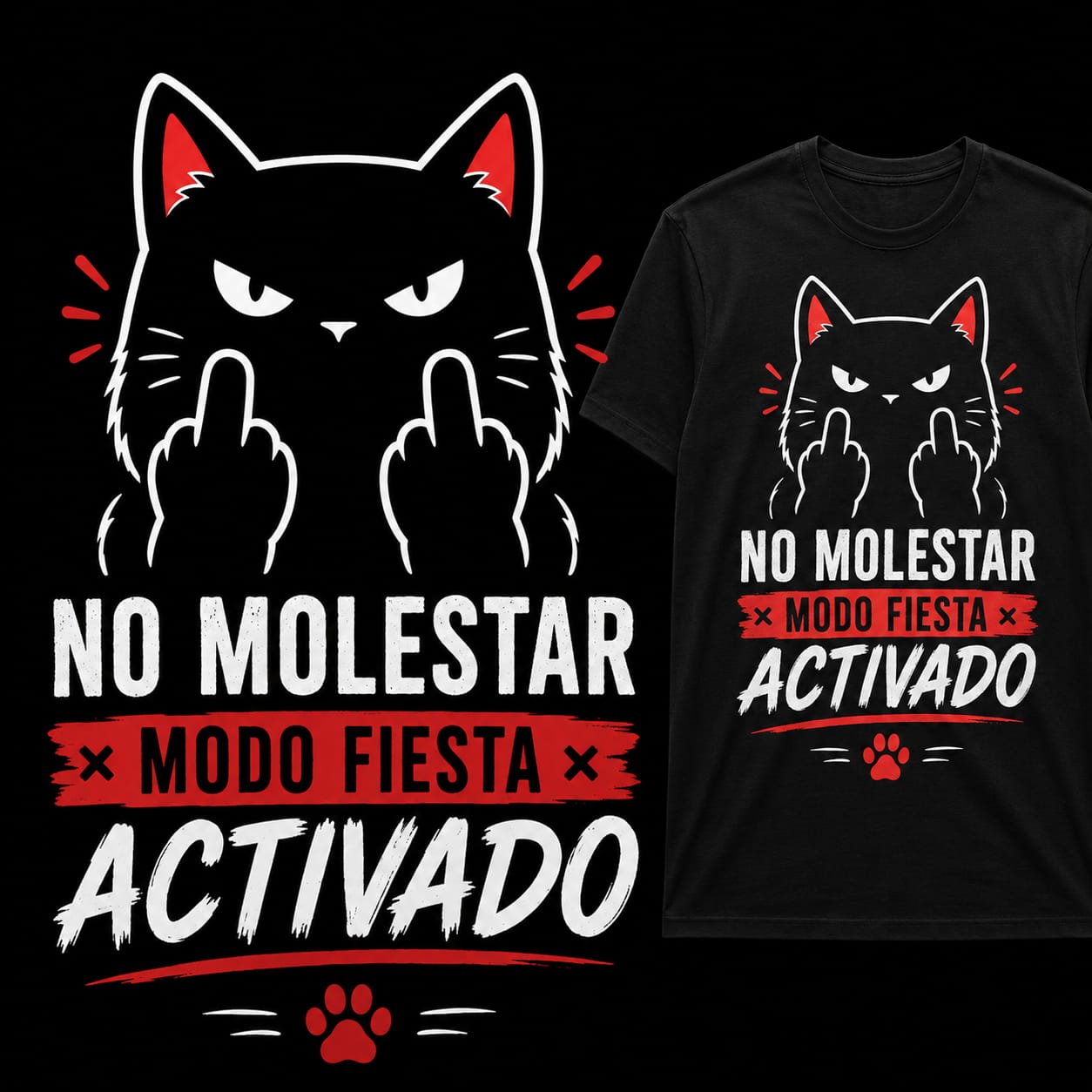 No molestar modo fiesta activado